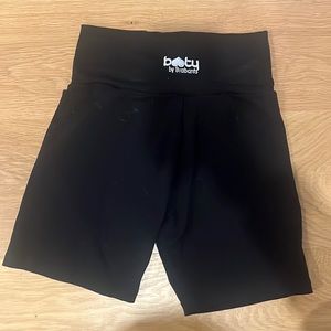 Booty by Brabants textureless bike shorts in black. One size fits most.